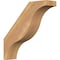 Ekena Millwork 3 1/2"W x 14"D x 14"H Funston Smooth Knee Brace, Western Red Cedar BRC04X14X14FST00SWR - alternate 1